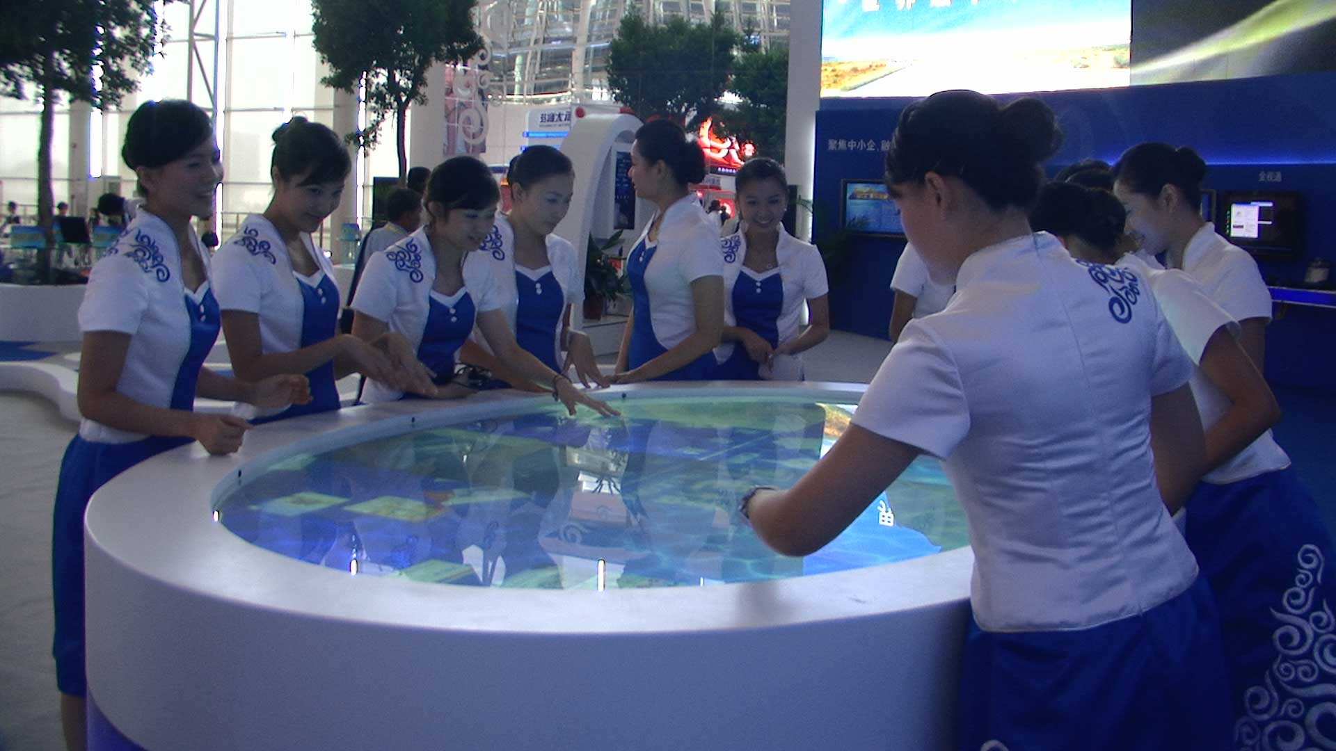 互動投影之活動現場